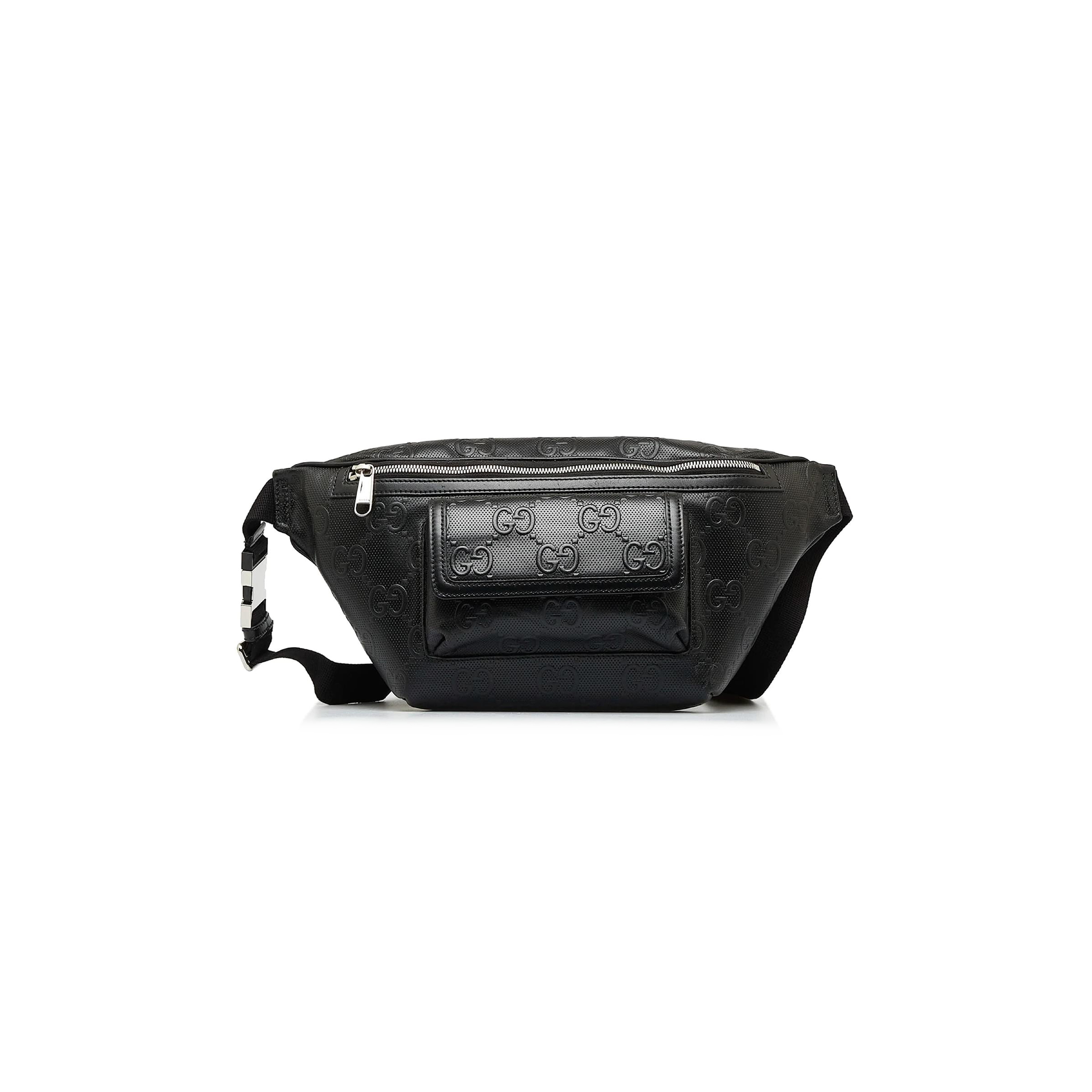 GUCCI GG EMBOSSED BELT BAG 645093 (28*18*8cm)